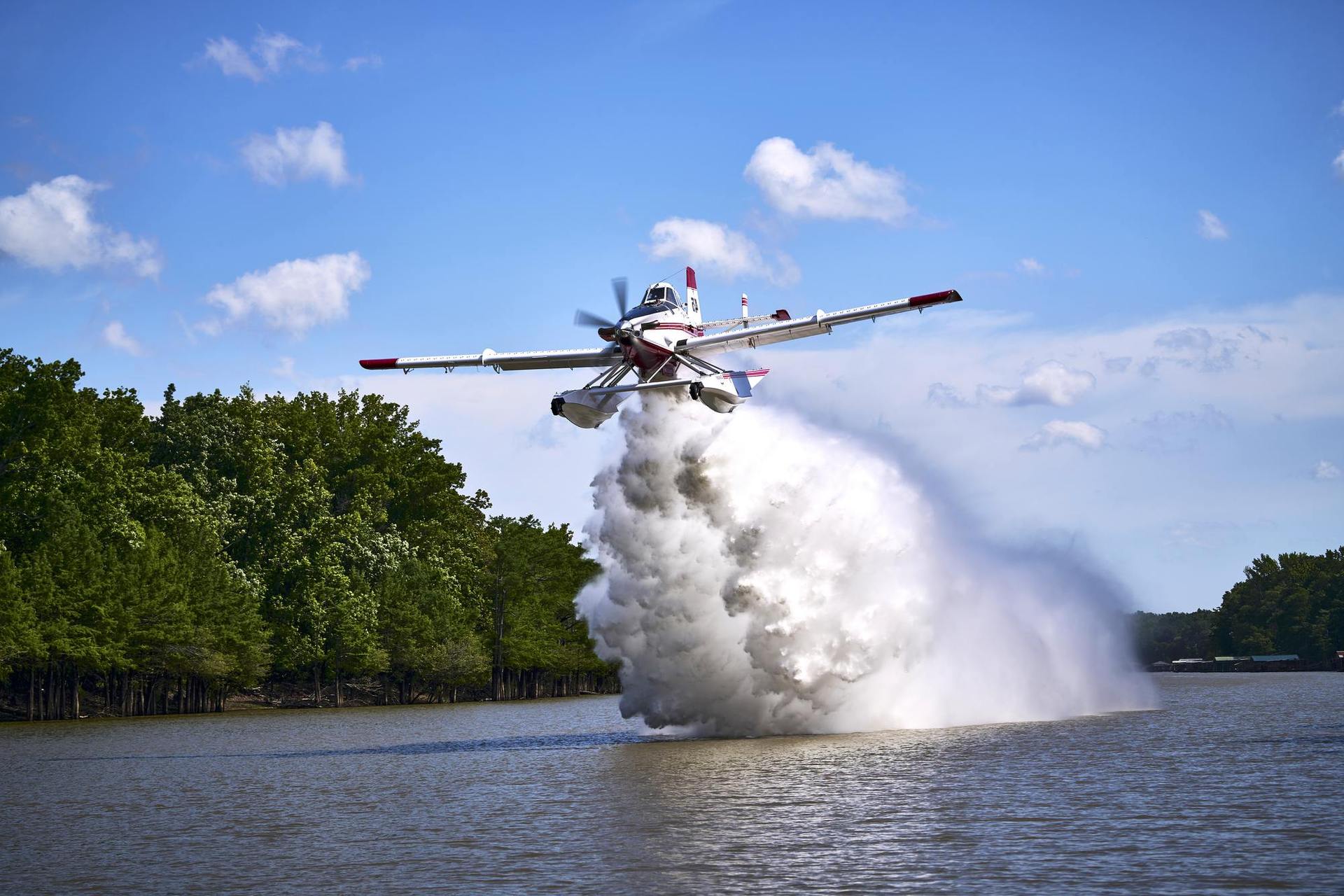 SES dropping water